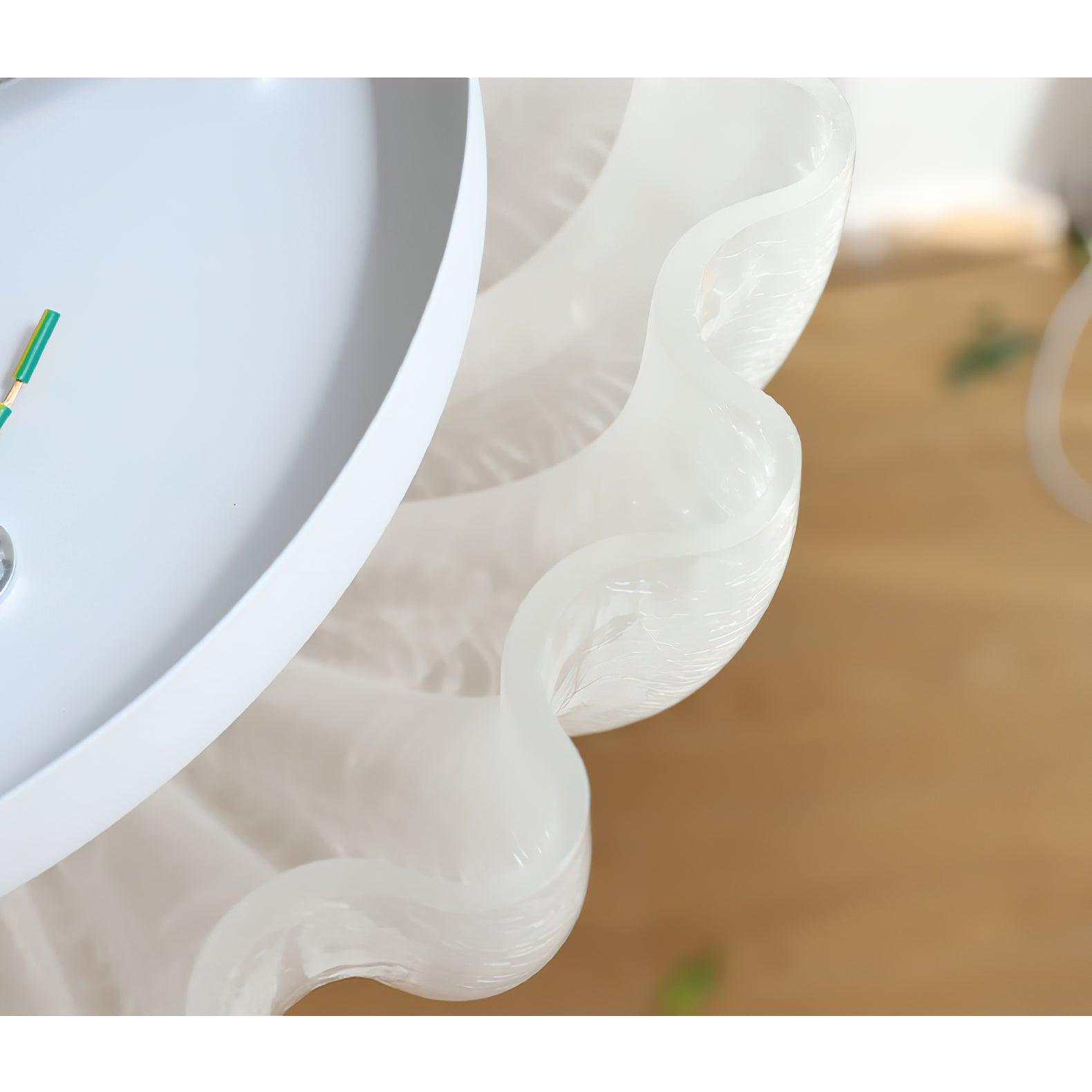 Murano Glass Flush Mount Light Ceiling Light