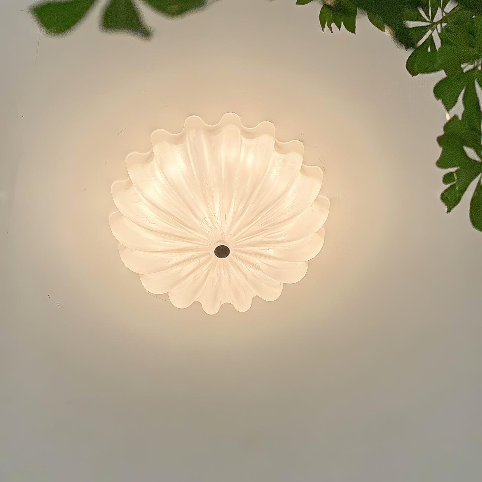 Murano Glass Flush Mount Light Ceiling Light