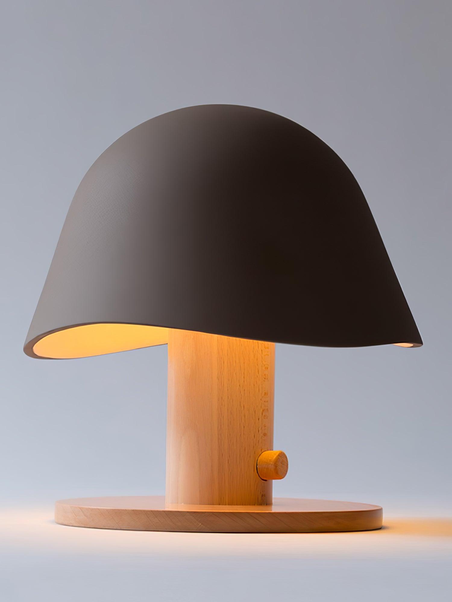 Mushroom Inspired Desk Lamp