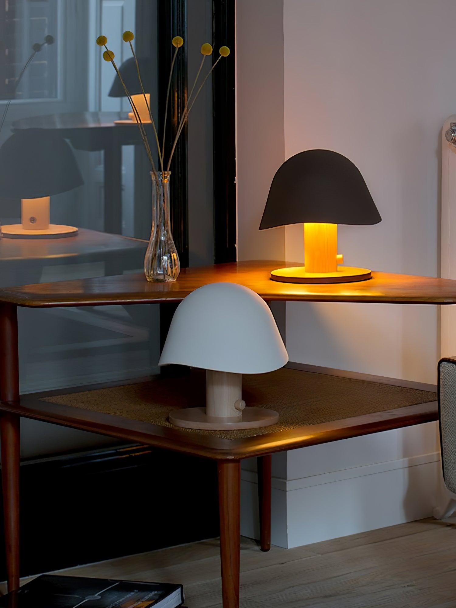 Mushroom Inspired Desk Lamp