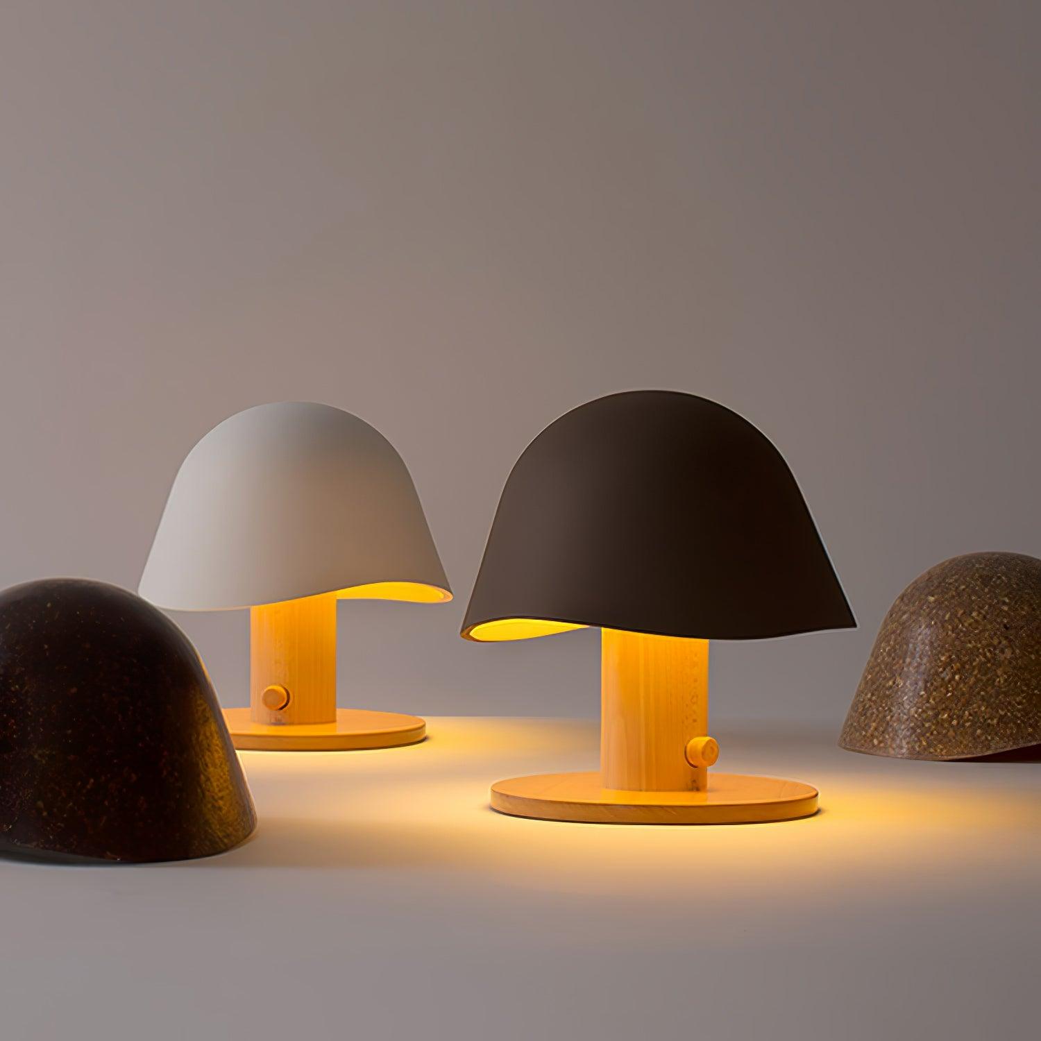 Mushroom Inspired Desk Lamp