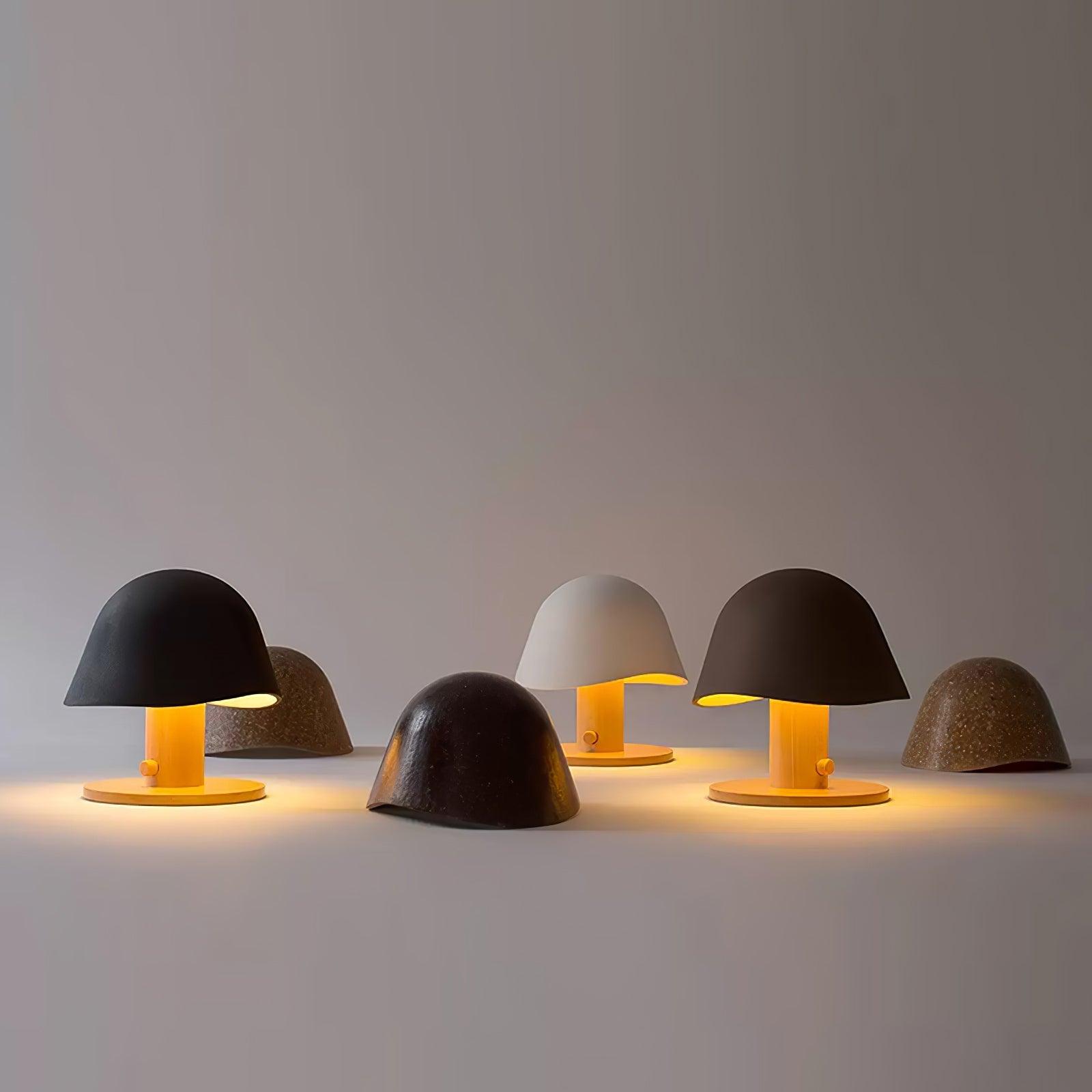 Mushroom Inspired Desk Lamp
