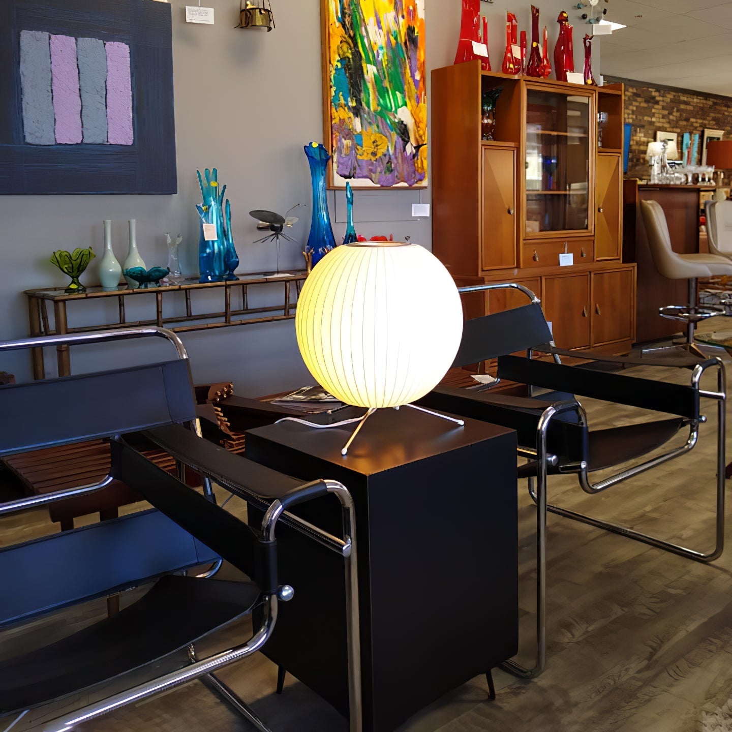 Nelson Tripod Accent Lamp Table Lamp