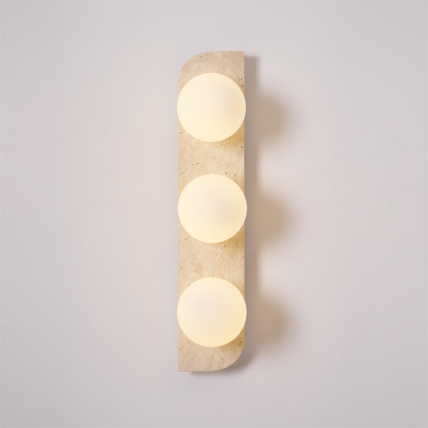 Elysian Travertine Plug-In Wall Light, Plug-In Wall Sconce, detail 65