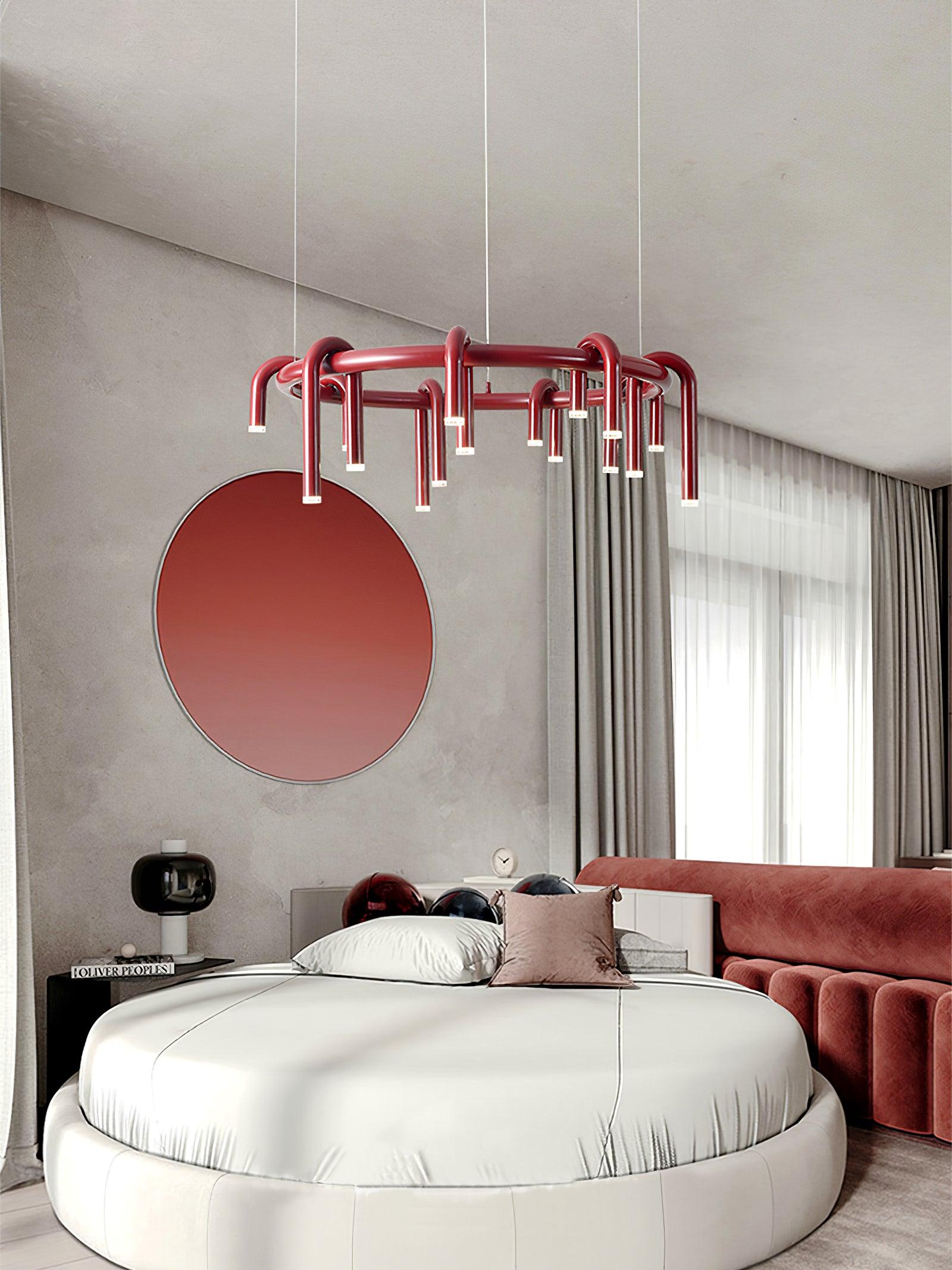 New U-Shaped Chandelier