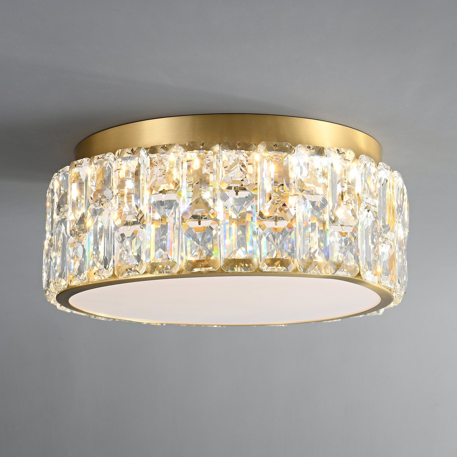 Noctis Crystal Ceiling Lamp