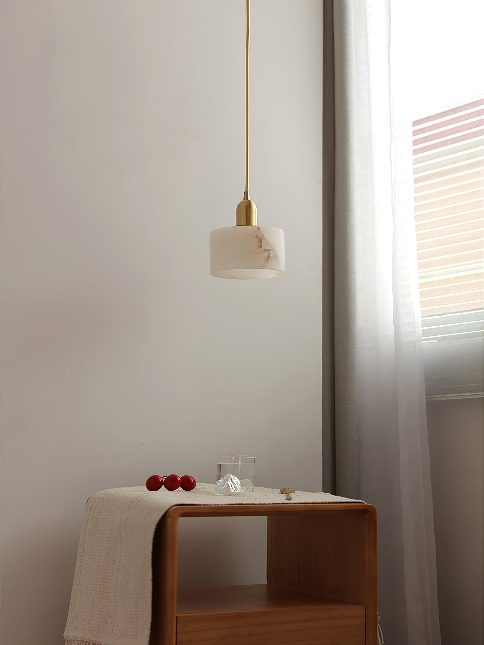 Odyssey Alabaster Pendant Light detail view 5