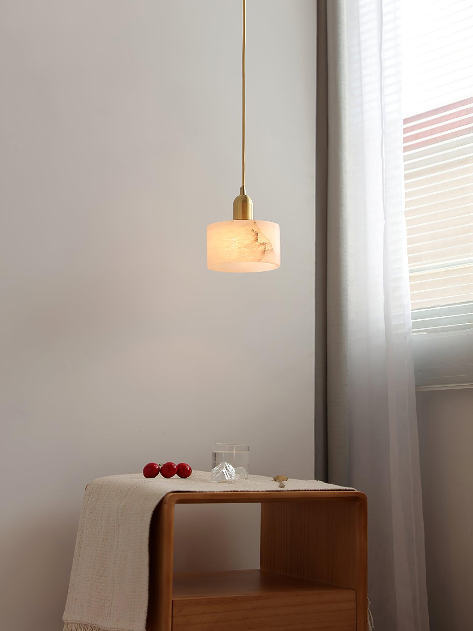 Odyssey Alabaster Pendant Light detail view 7
