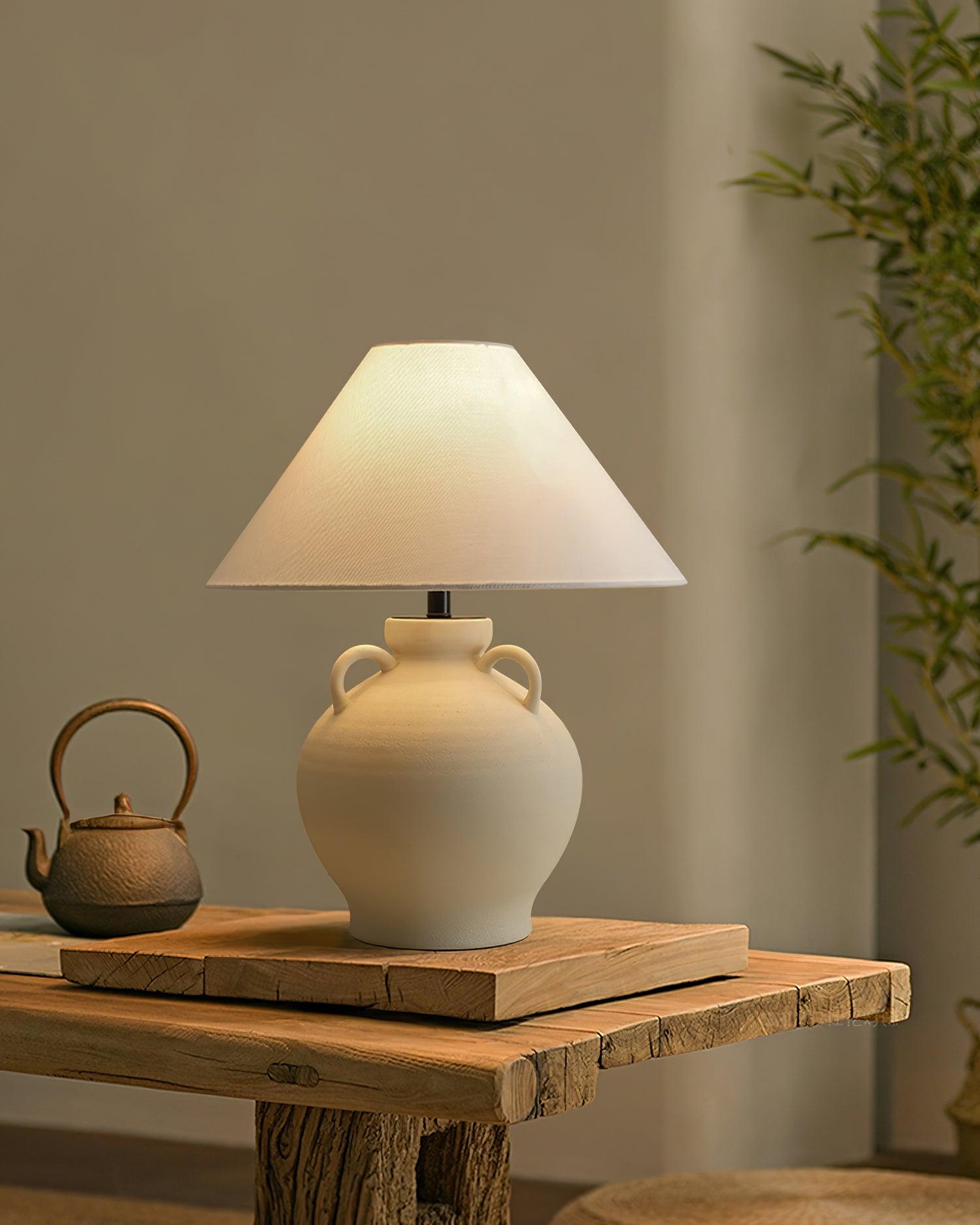 Old Wine Pot Table Lamp 15.7