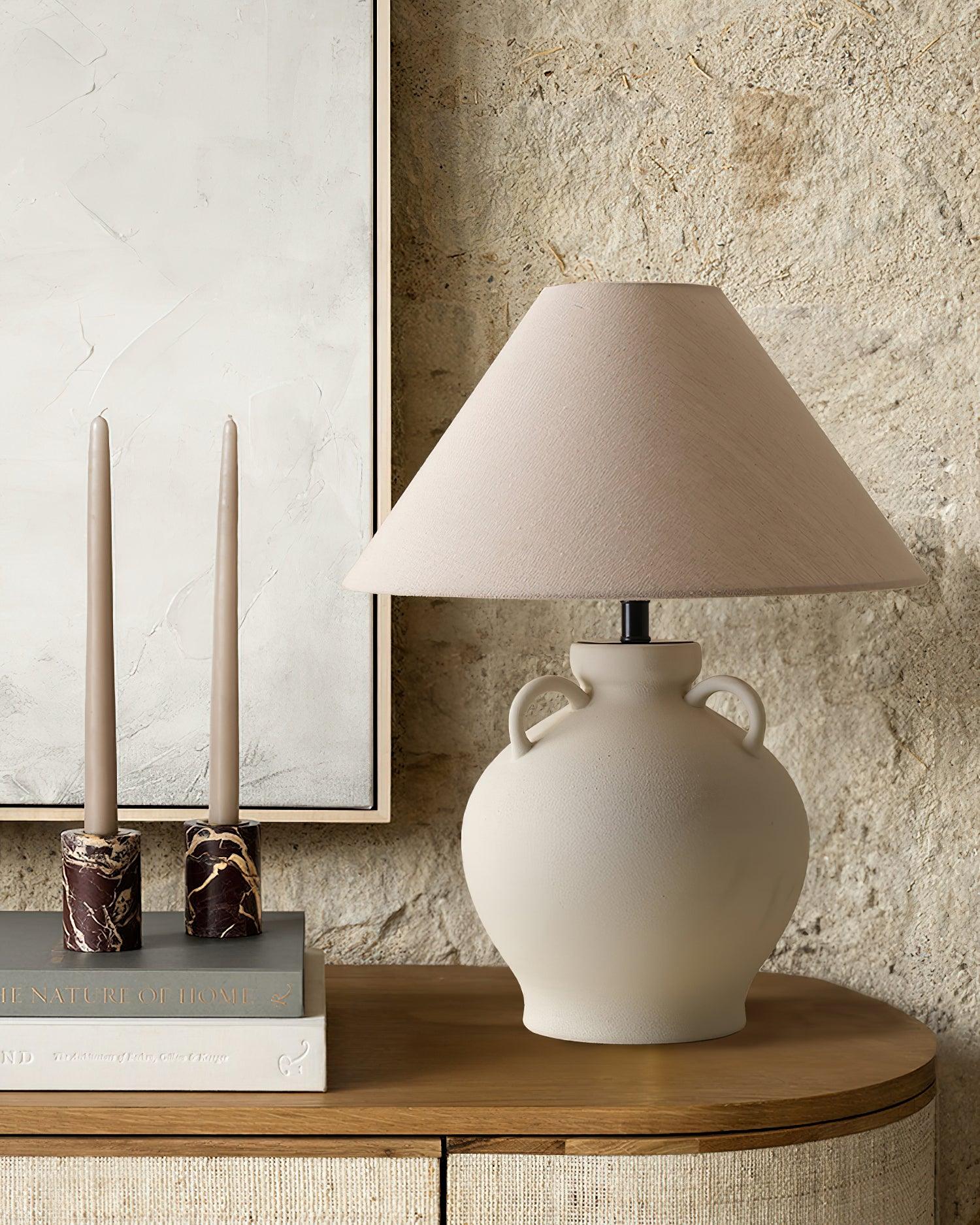 Old Wine Pot Table Lamp 15.7