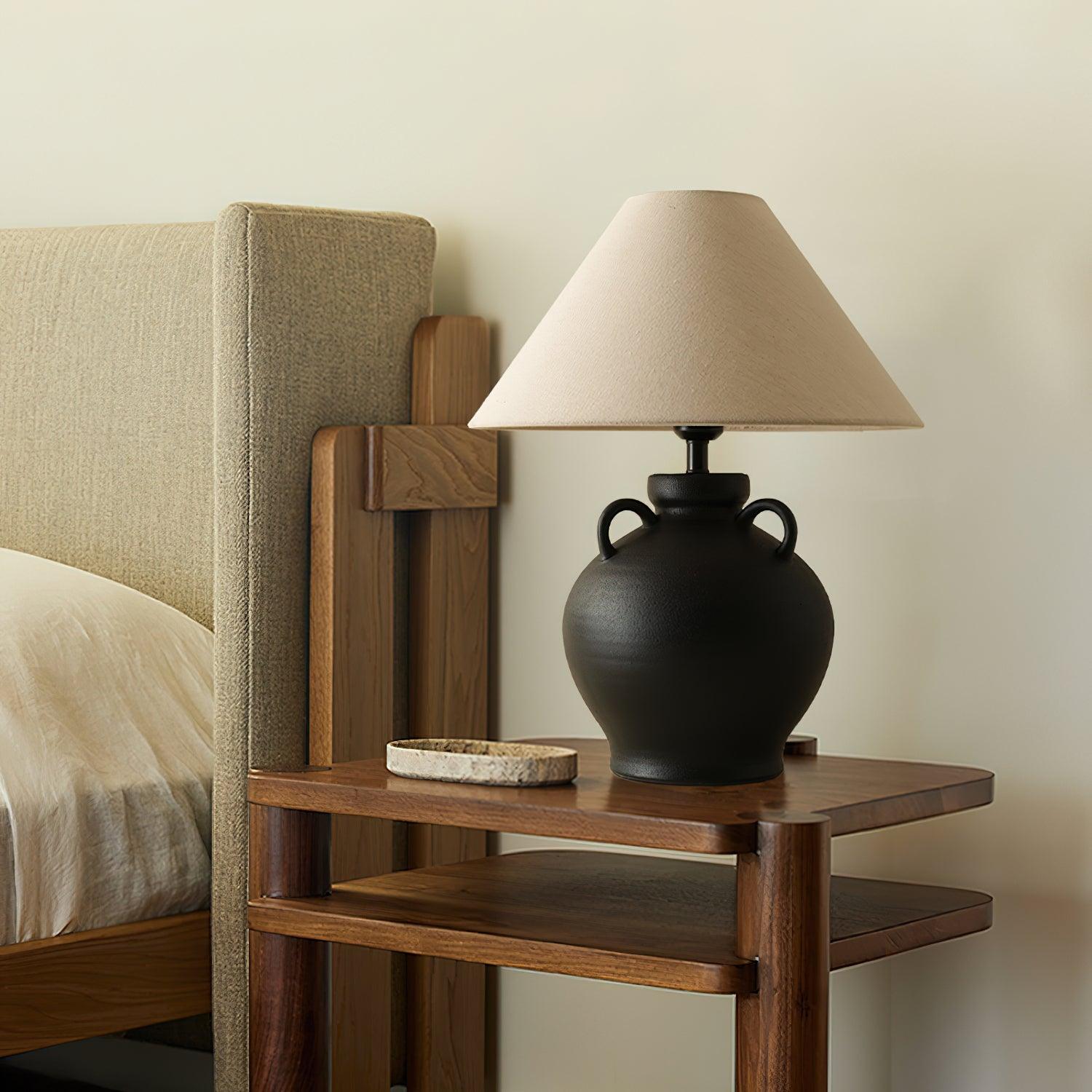 Old Wine Pot Table Lamp 15.7
