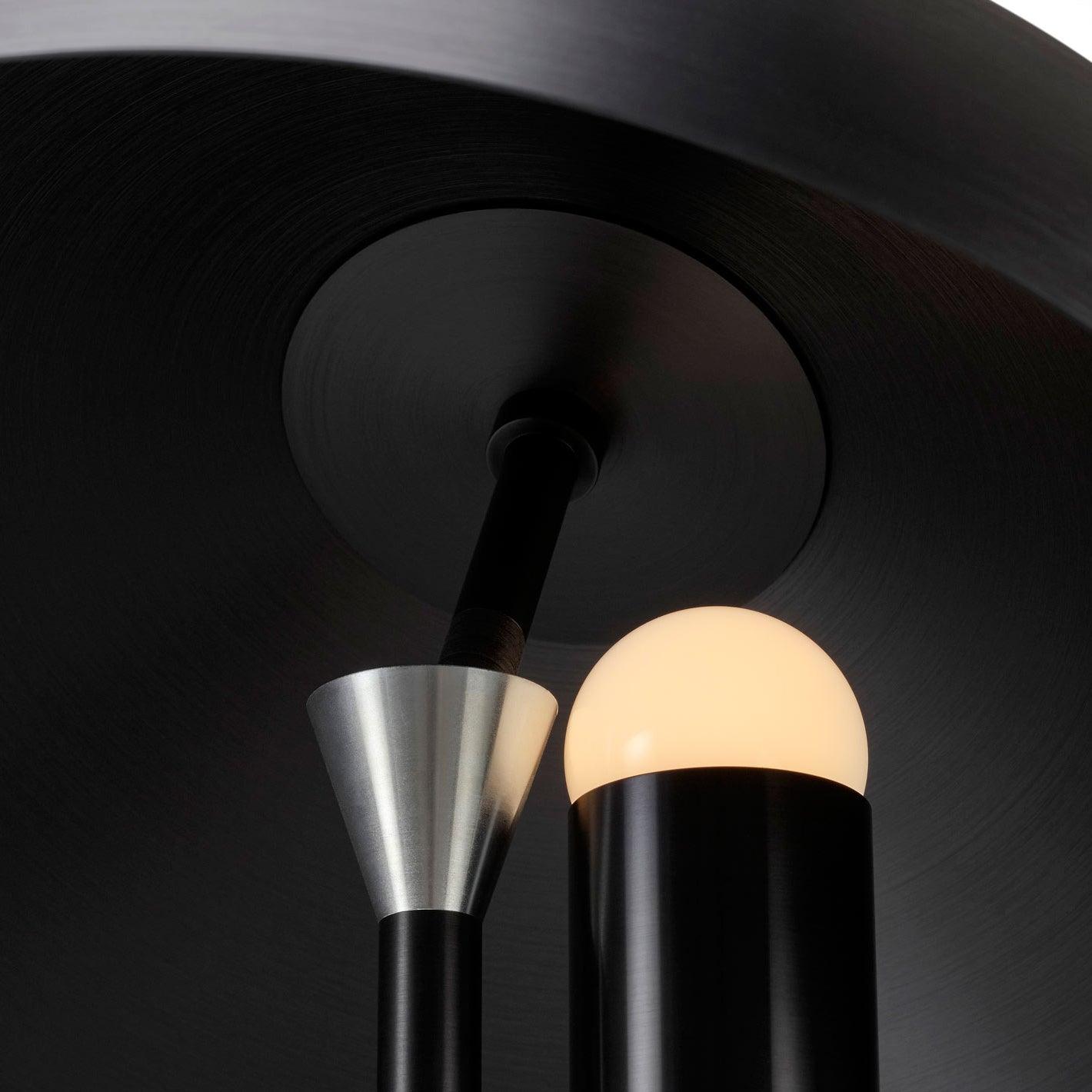 metal table lamp shown as a main product image for bedside tables
