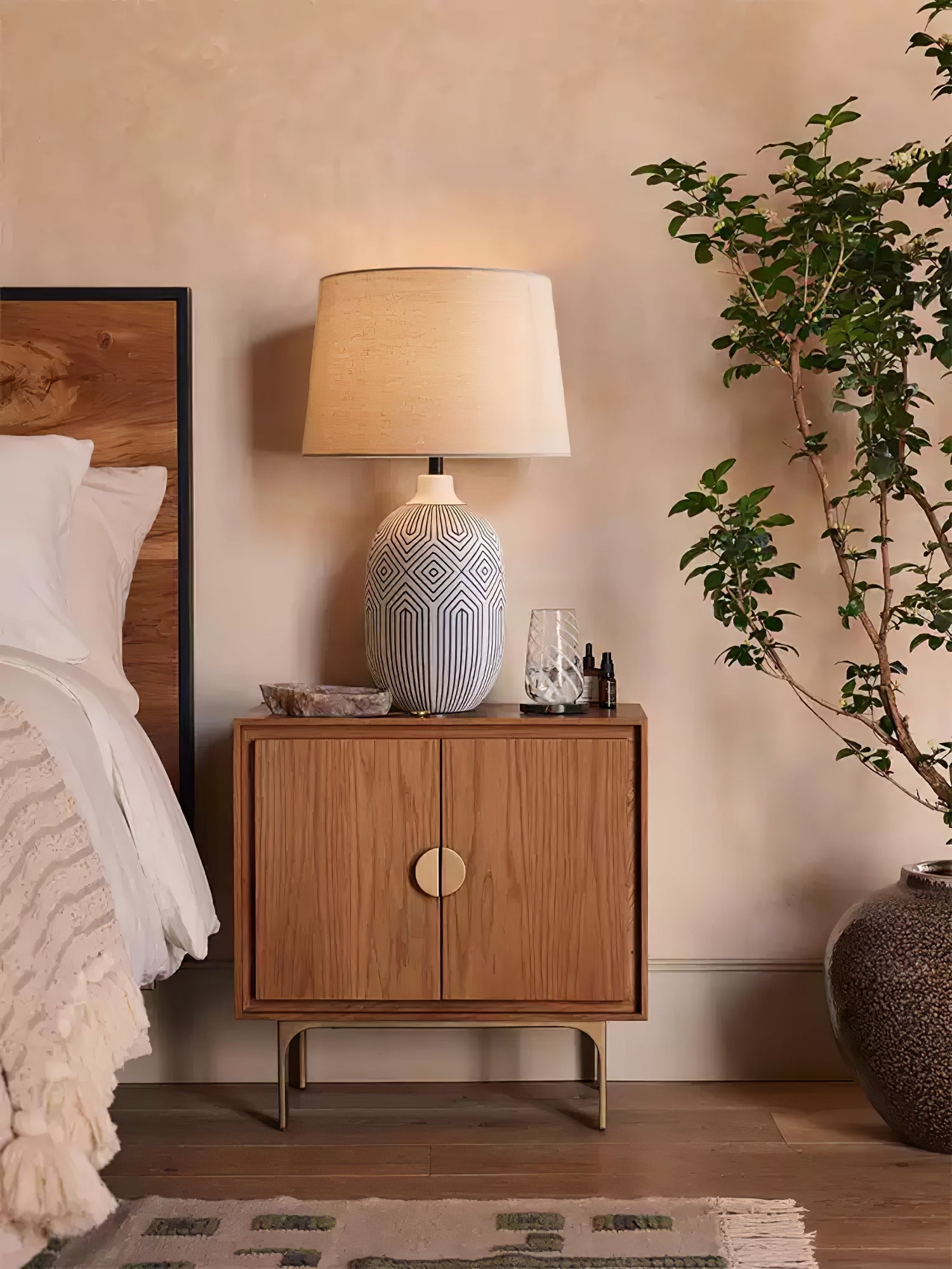 Oryza Geometric Table Lamp