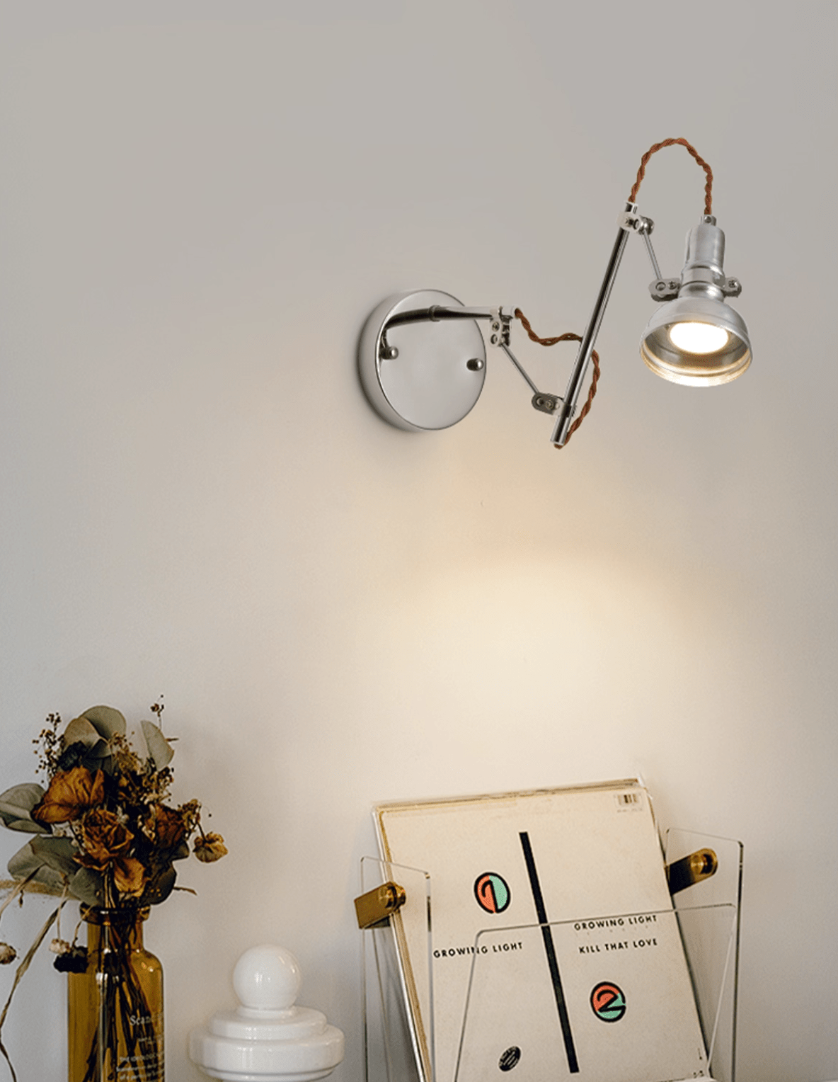 Otto Crane Wall Lamp detail view 7