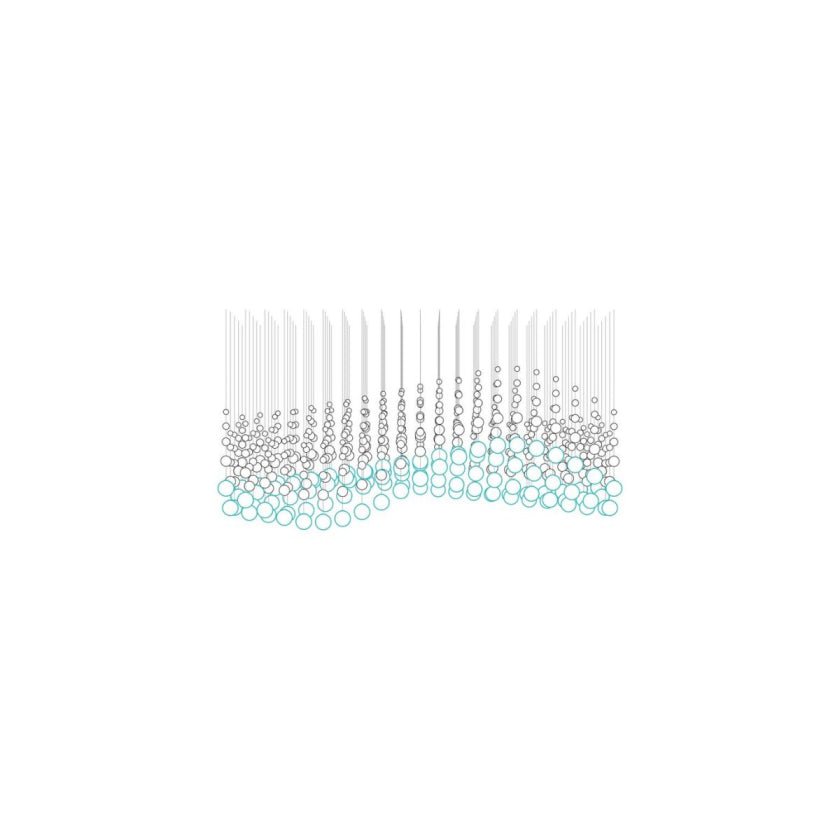 Pearl Curtain Customizable Chandelier
