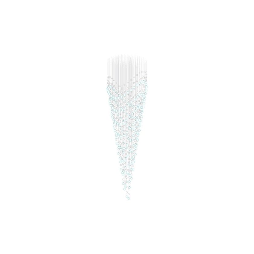 Pearl Curtain Customizable Chandelier