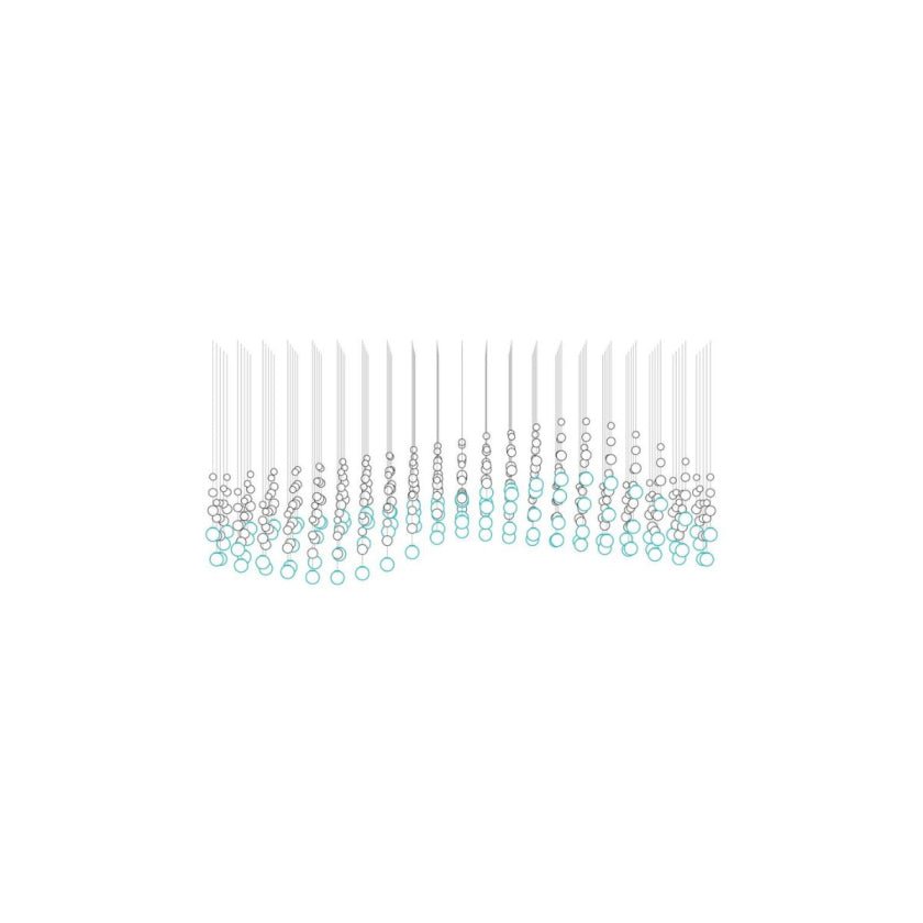 Pearl Curtain Customizable Chandelier