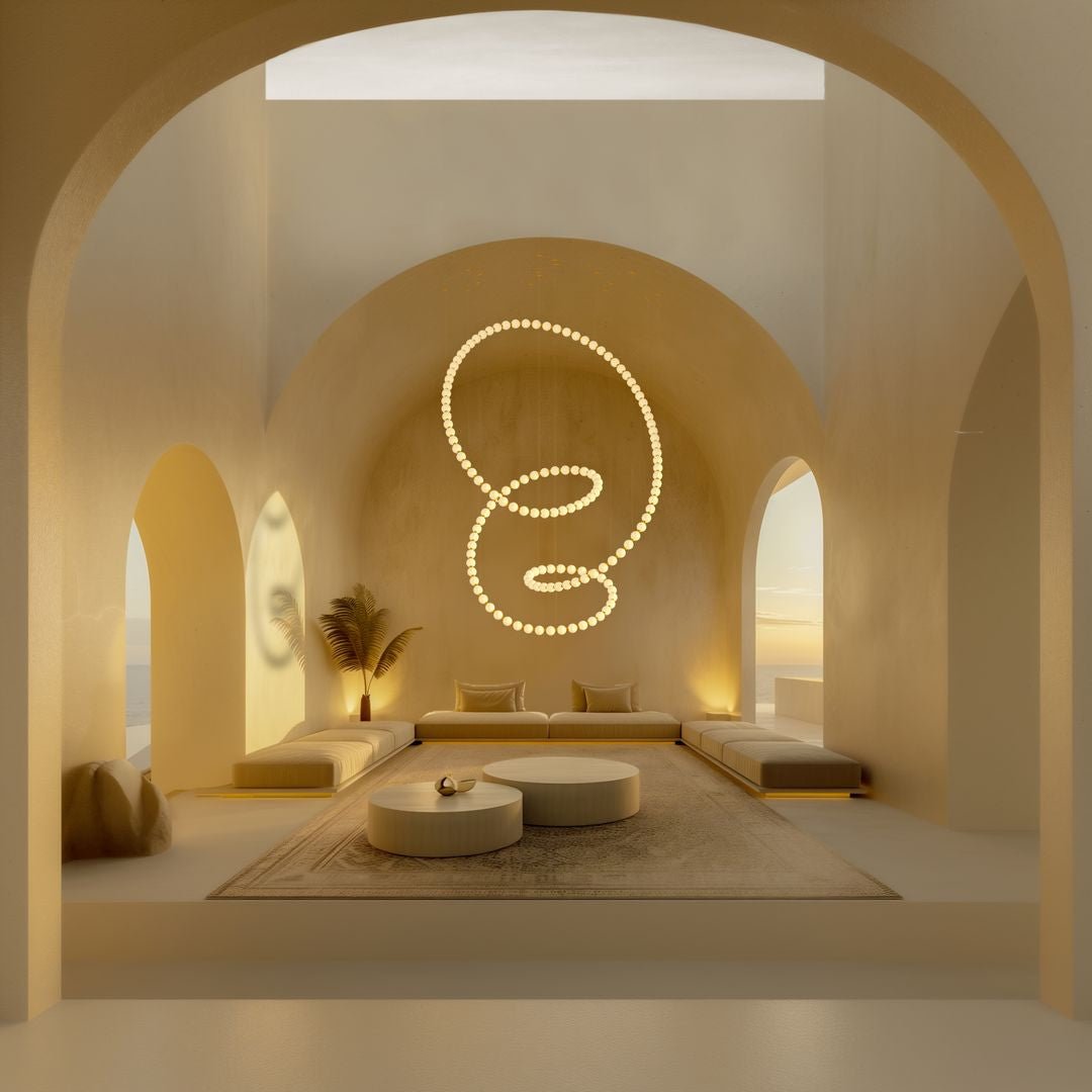Pearl Drop Customizable Chandelier