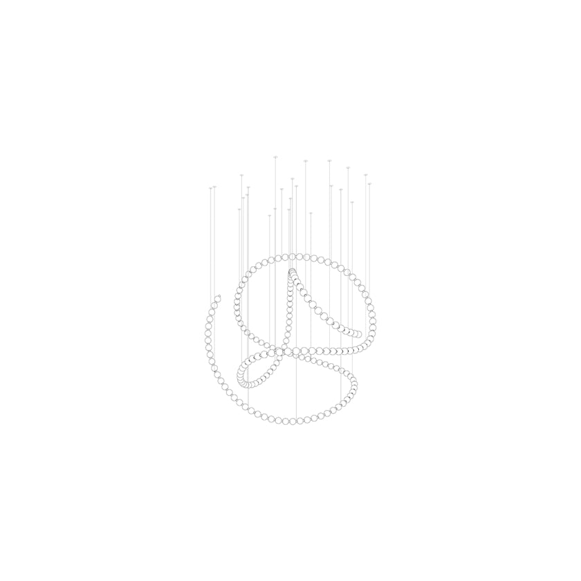 Pearl Drop Customizable Chandelier