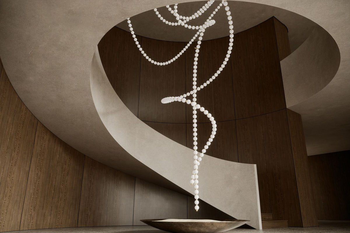 Pearl Drop Customizable Chandelier