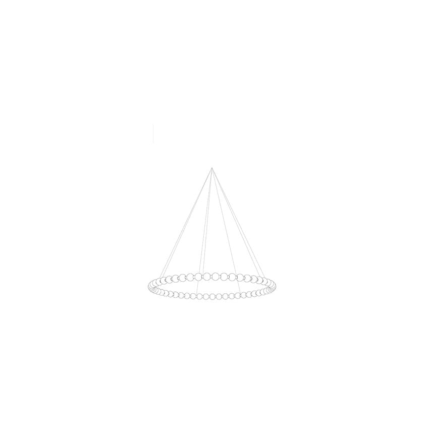 Pearl Drop Customizable Chandelier