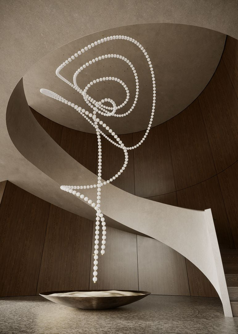 Pearl Drop Customizable Chandelier