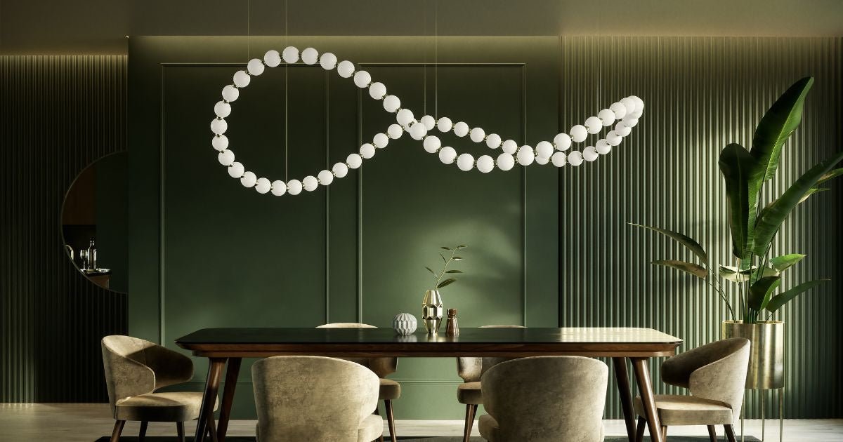 Pearl Drop Customizable Chandelier