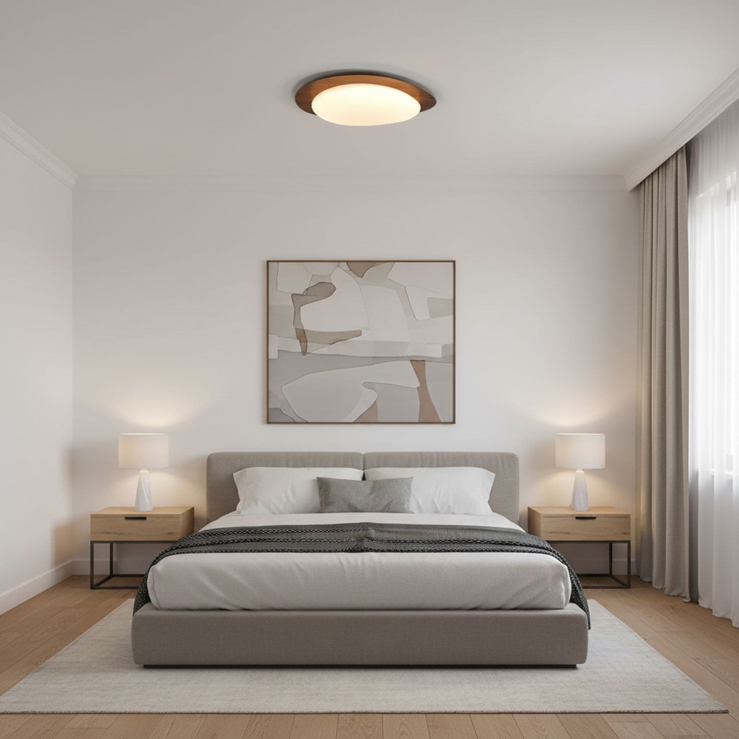 Pebble Metal Ceiling Light
