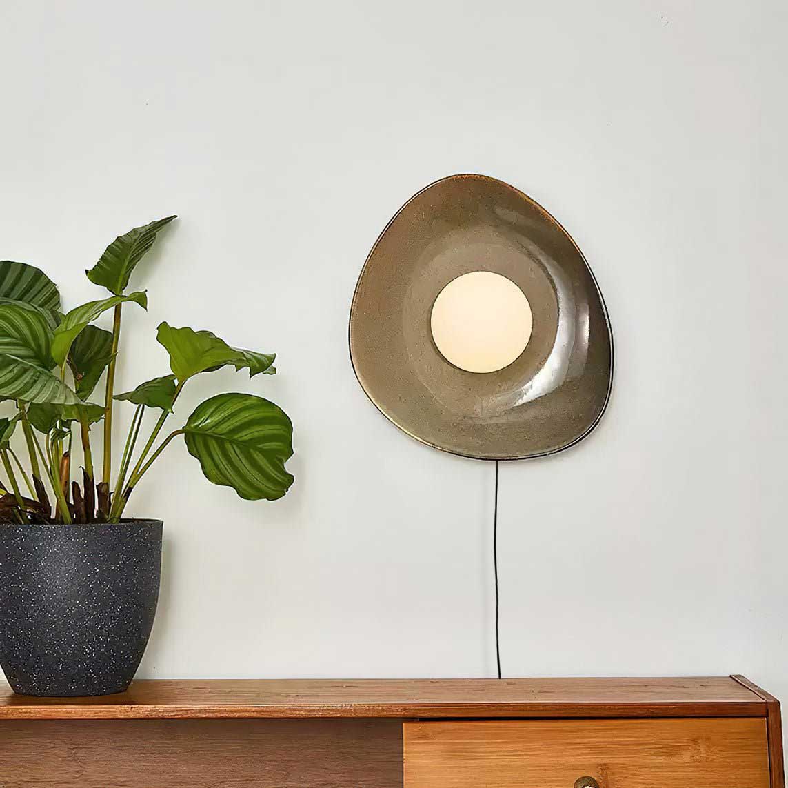 Pebble Disc Plug-in Wall Light detail view 28
