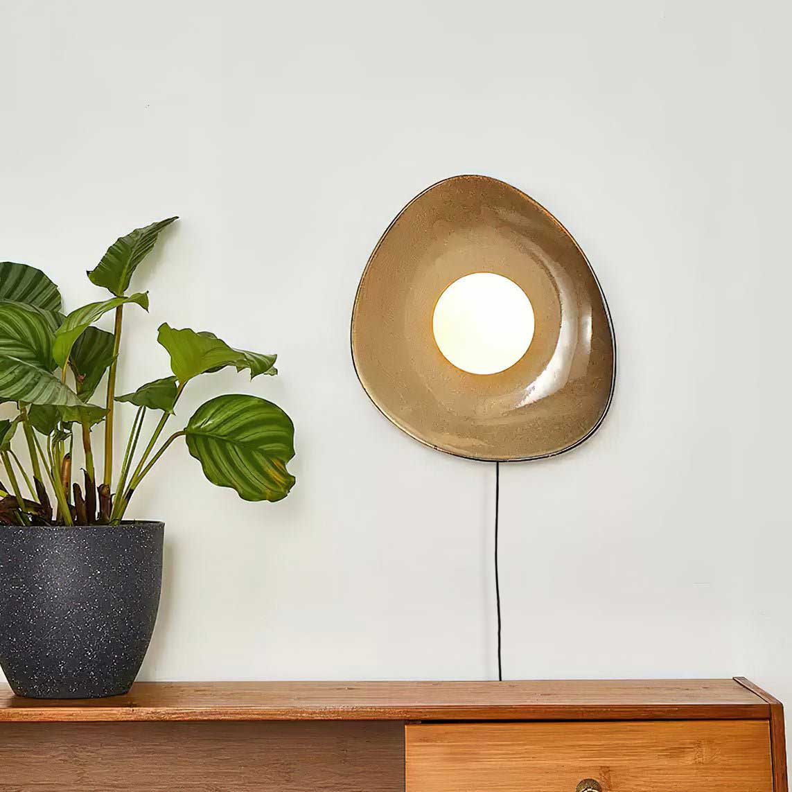 Pebble Disc Plug-in Wall Light detail view 27