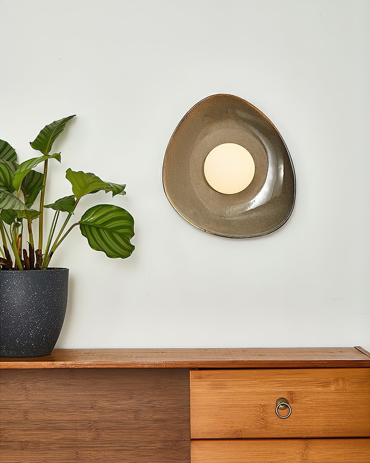 Pebble Disc Wall Light 11.8