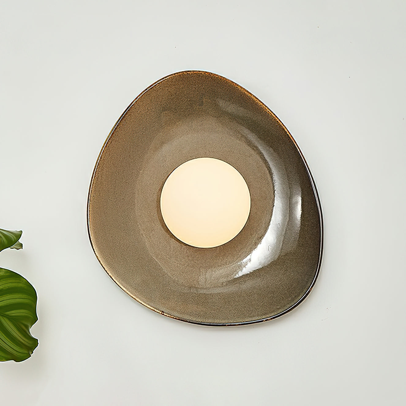 Pebble Disc Wall Light 11.8