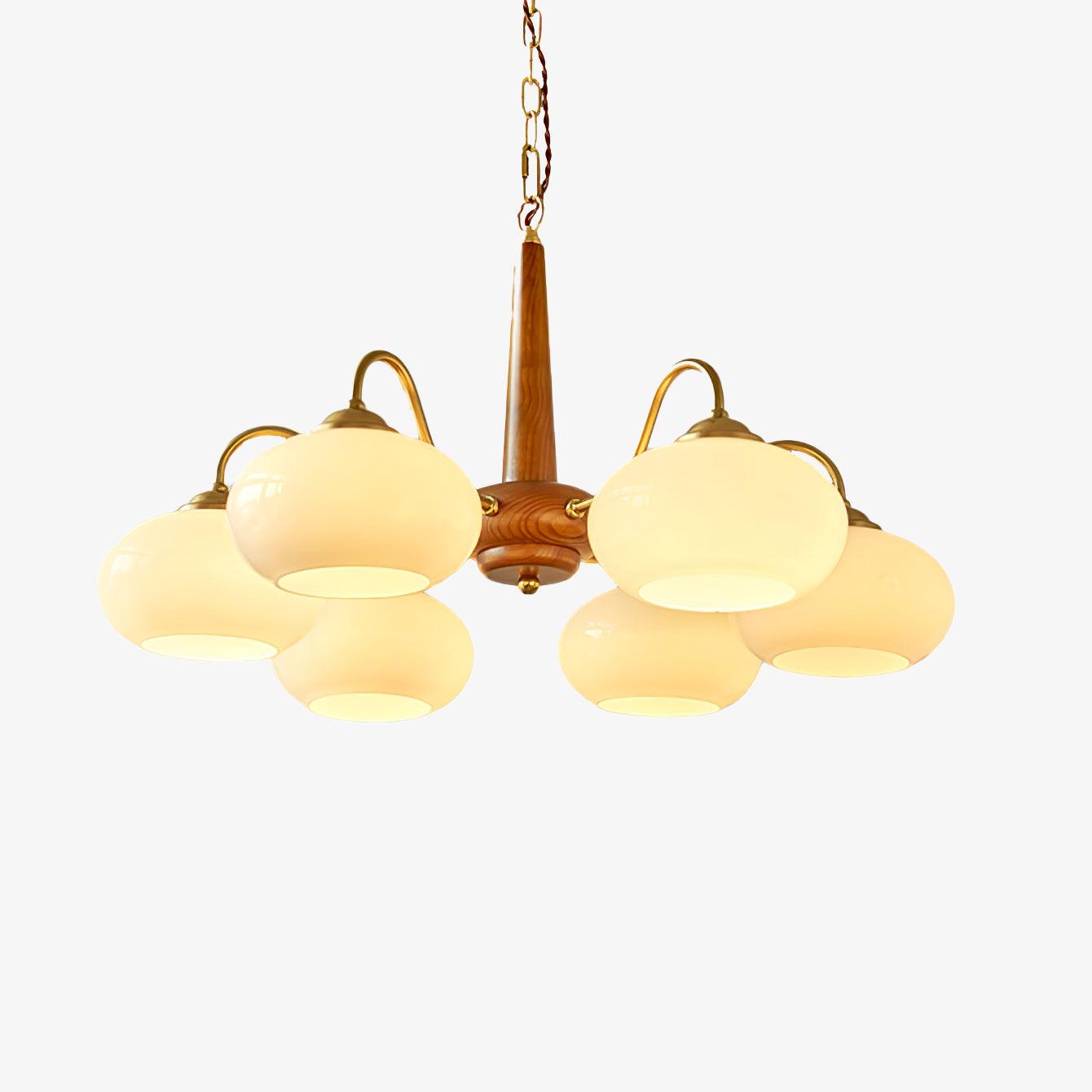 Persimmon Ceiling Fixture Chandelier