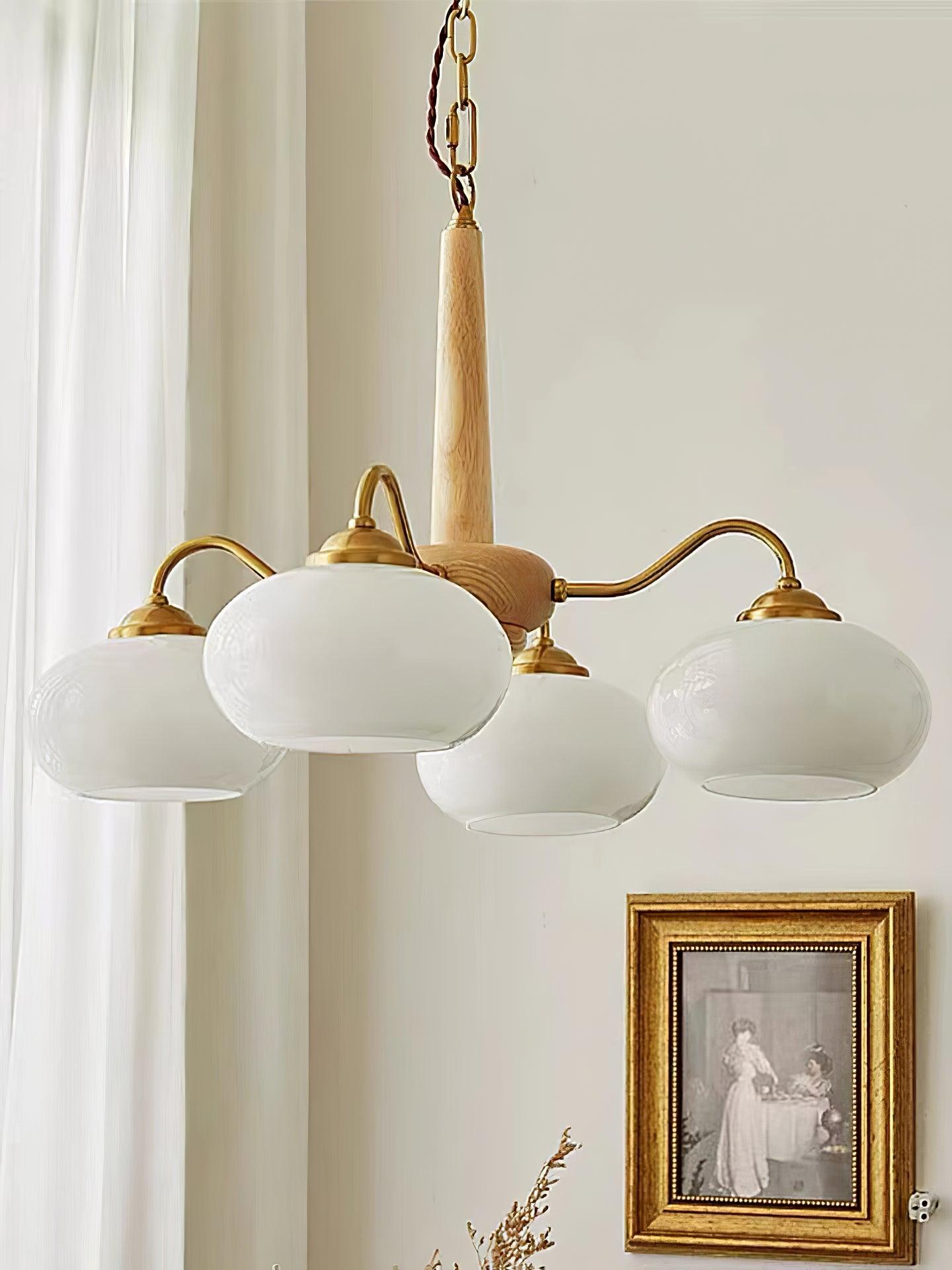 Persimmon Ceiling Fixture Chandelier