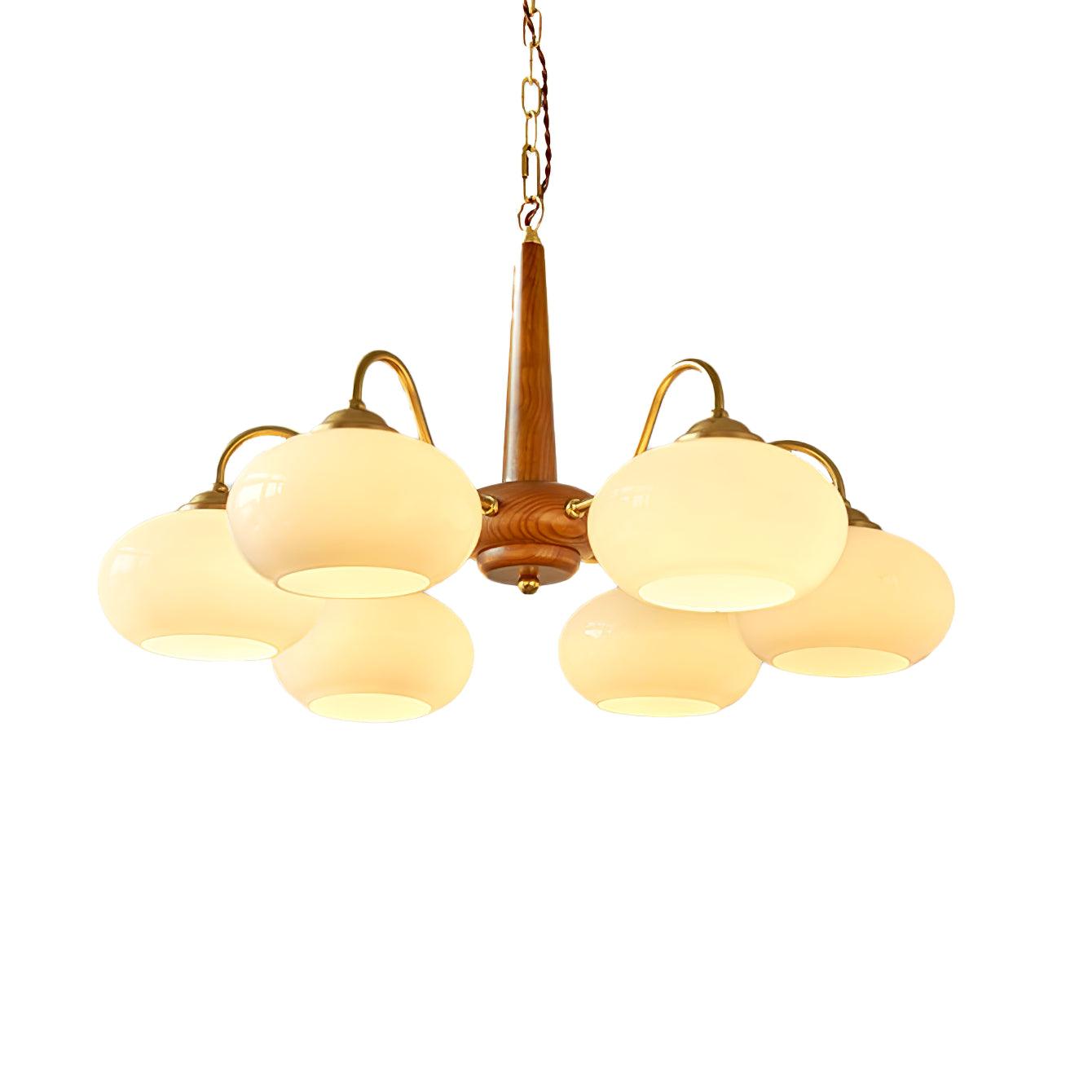 Persimmon Ceiling Fixture Chandelier
