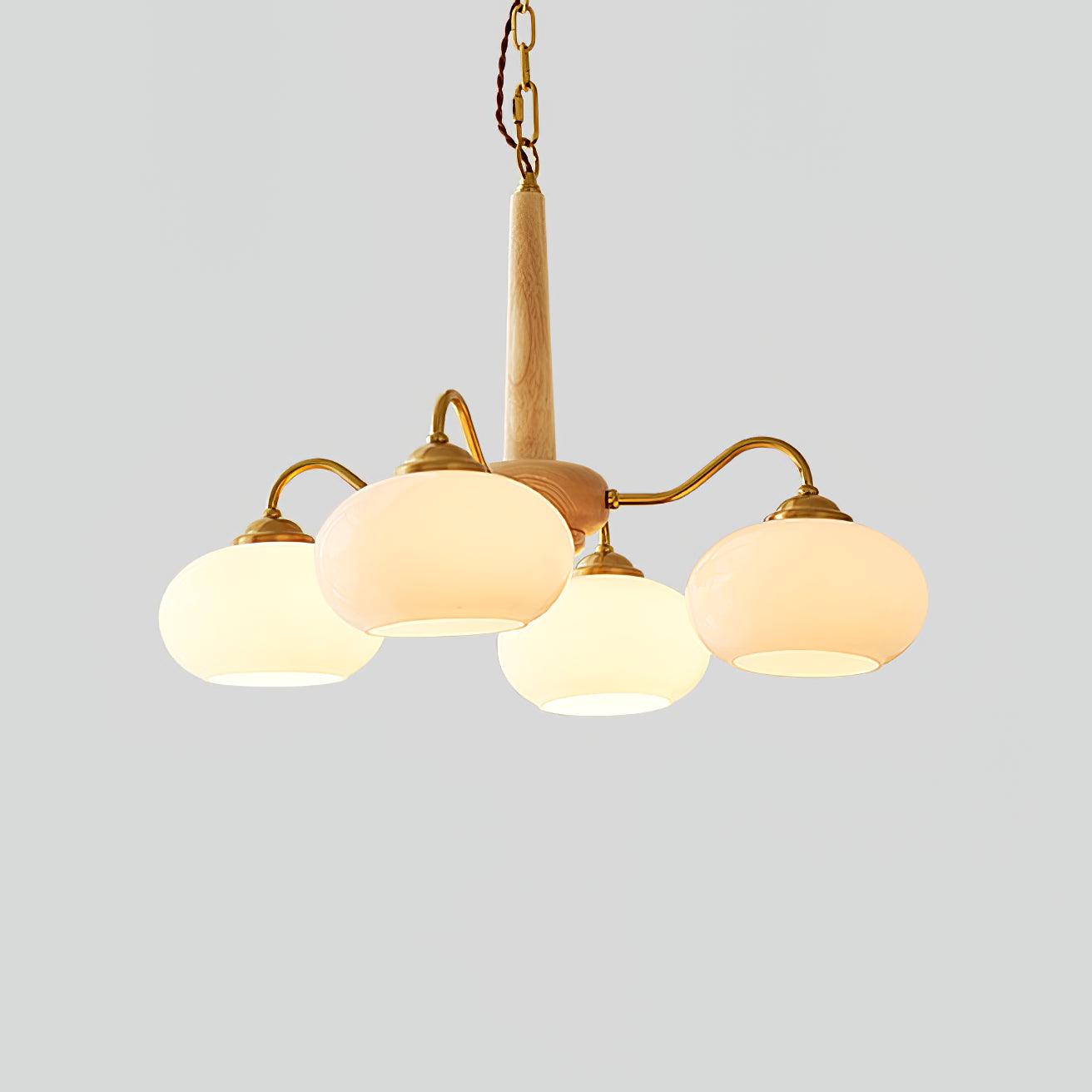 Persimmon Ceiling Fixture Chandelier