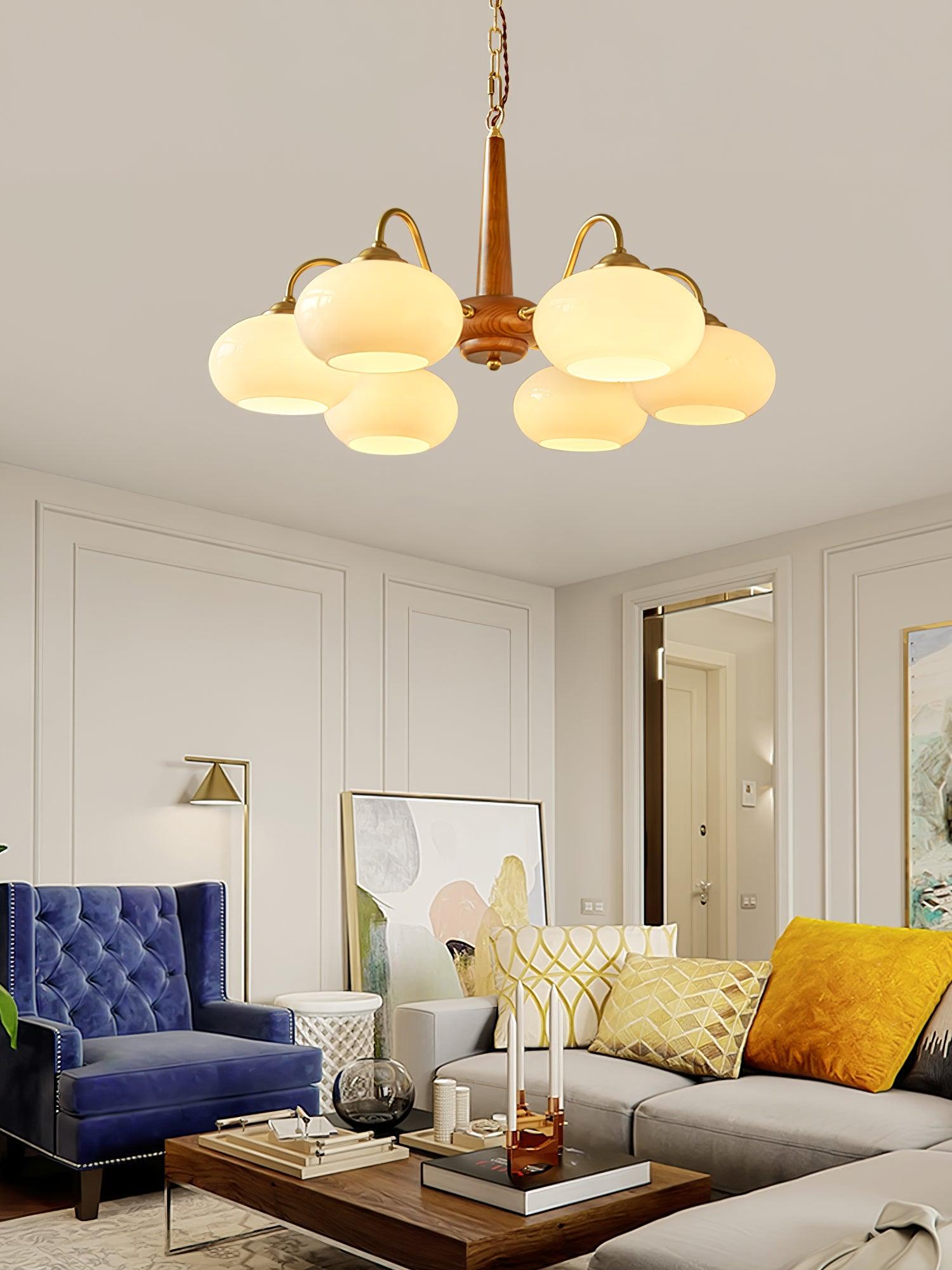 Persimmon Ceiling Fixture Chandelier