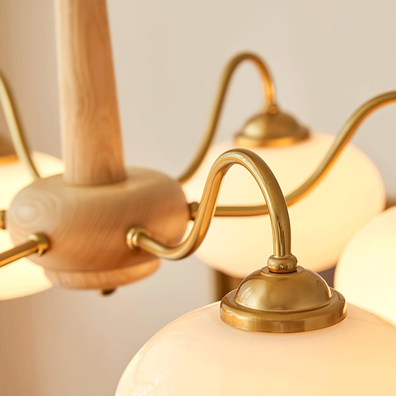 Persimmon Ceiling Fixture Chandelier