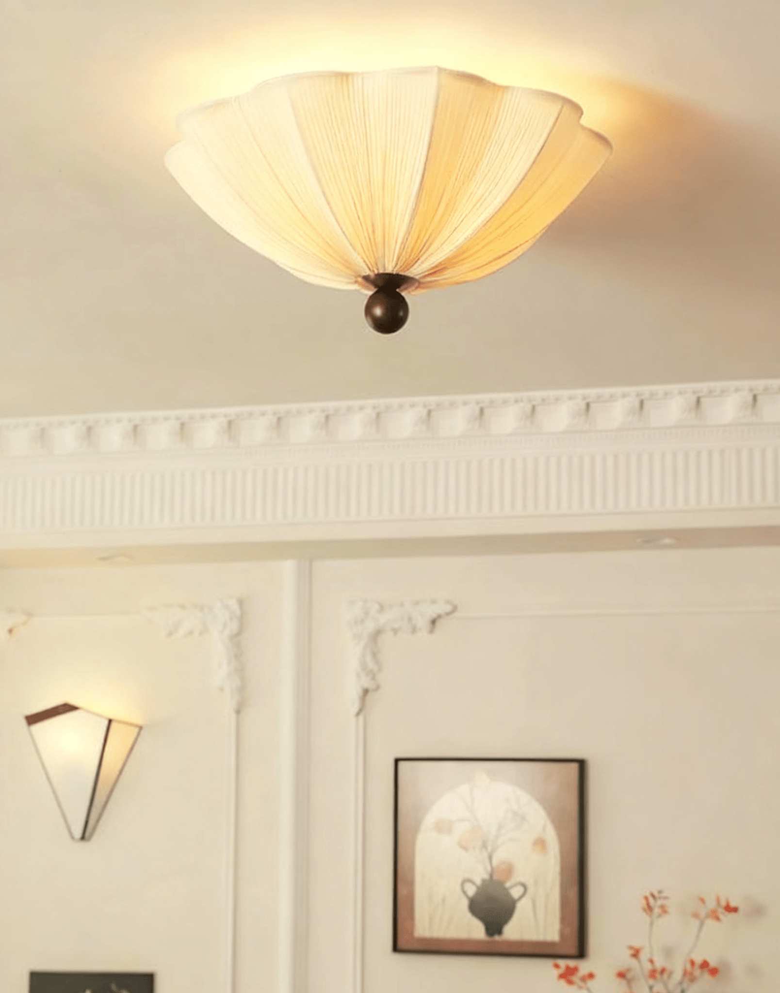 Petals Fabric Ceiling Light