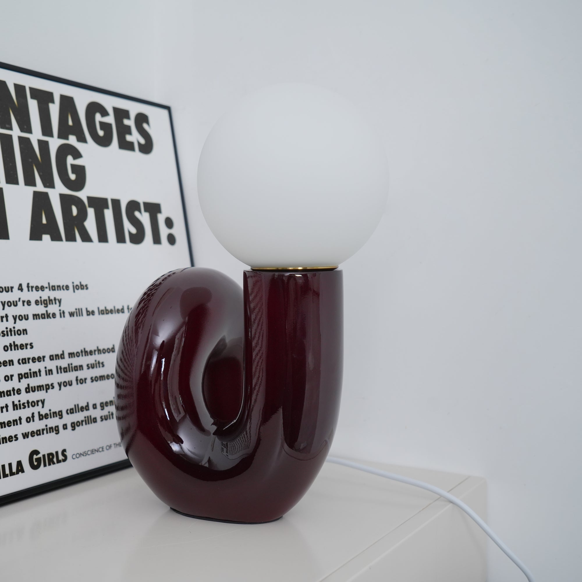 Playful N Shape Desk Lamp