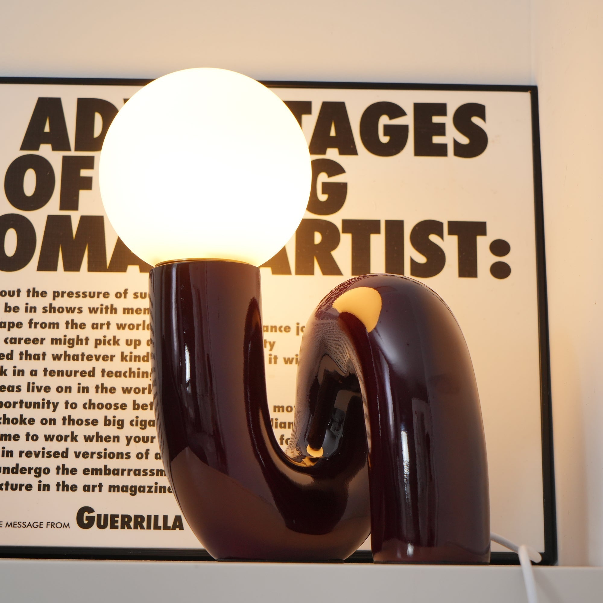 Playful N Shape Desk Lamp