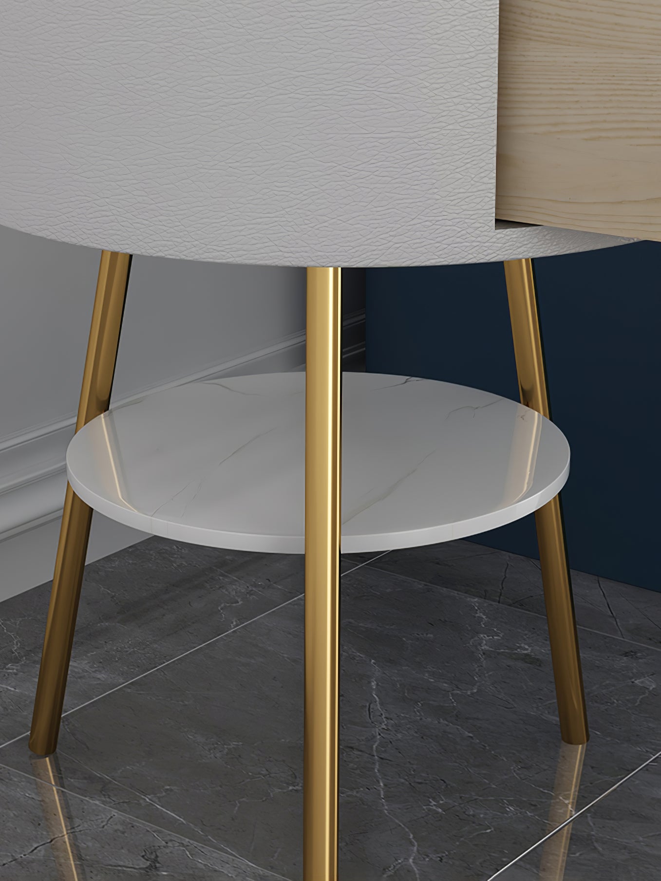 Pleated Arc Floor Light Floor Lamp