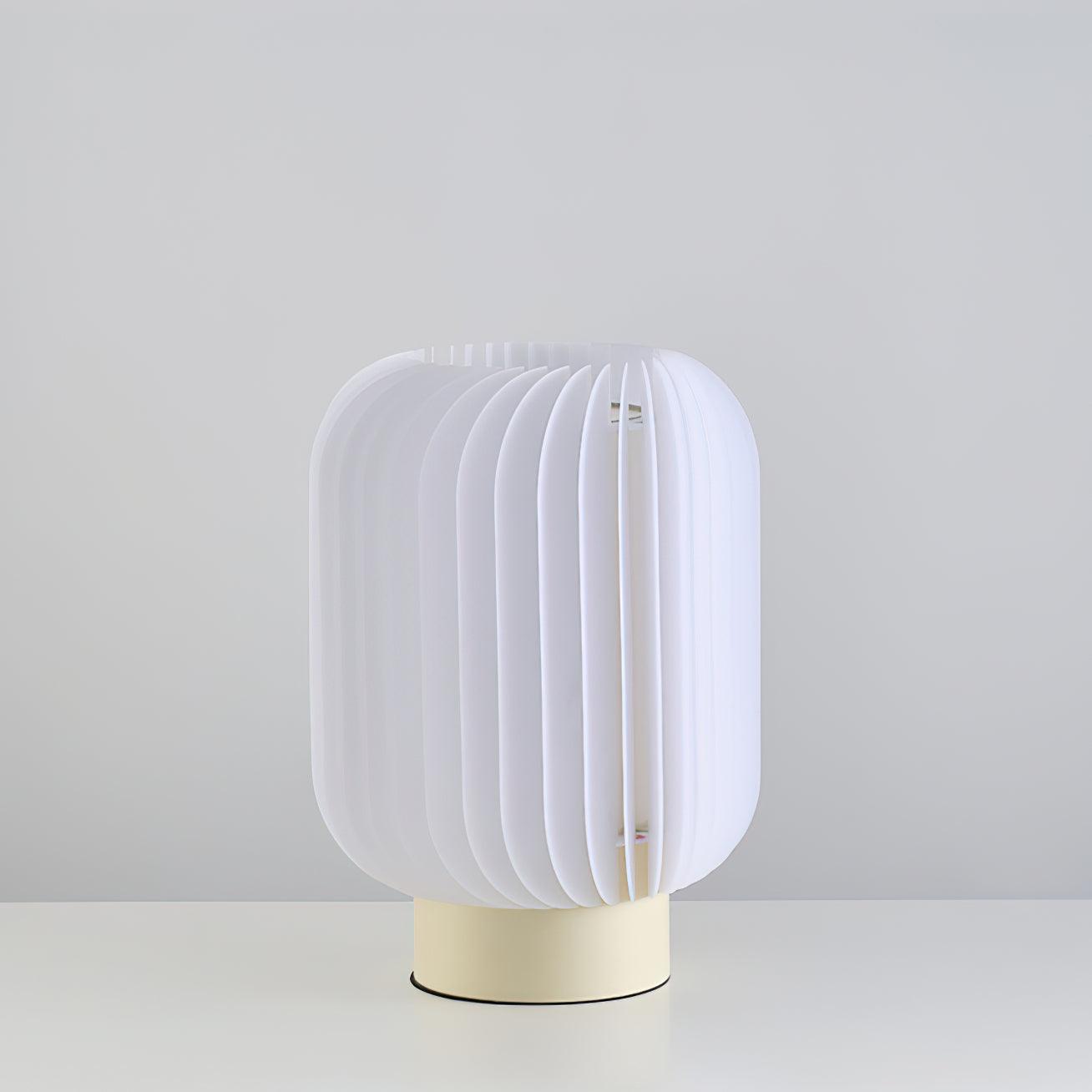 Pleated Portable Lamp Table Lamp