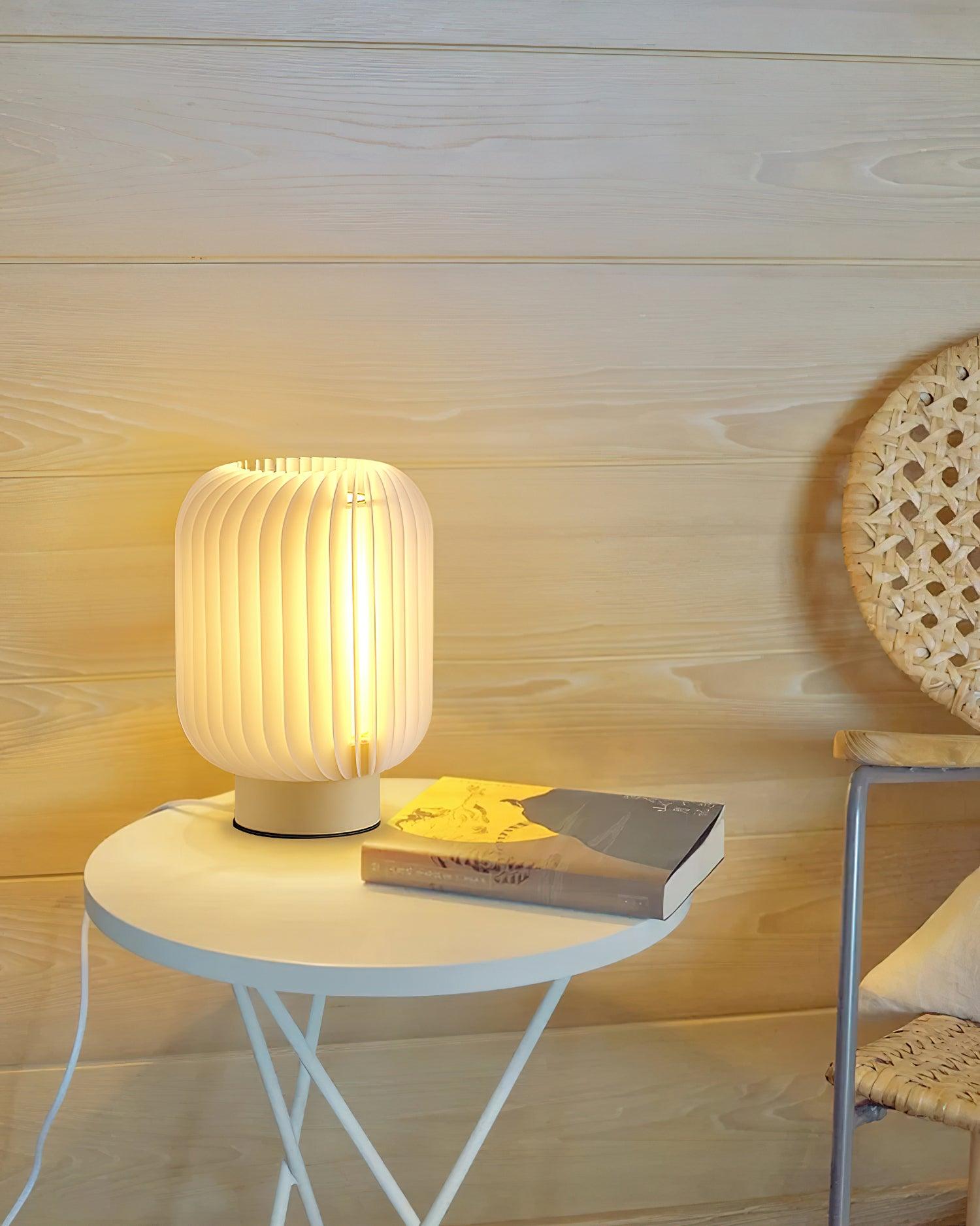 Pleated Table Lamp 11.8