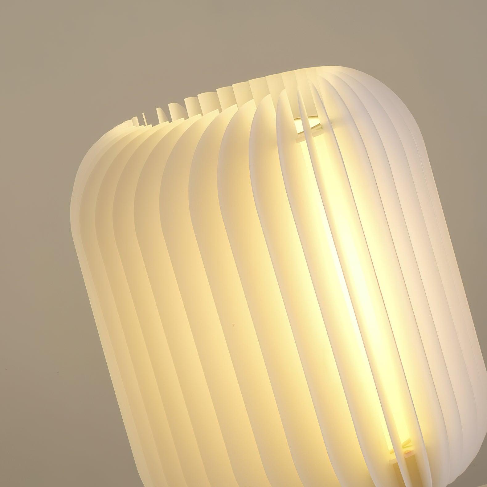Pleated Portable Lamp Table Lamp