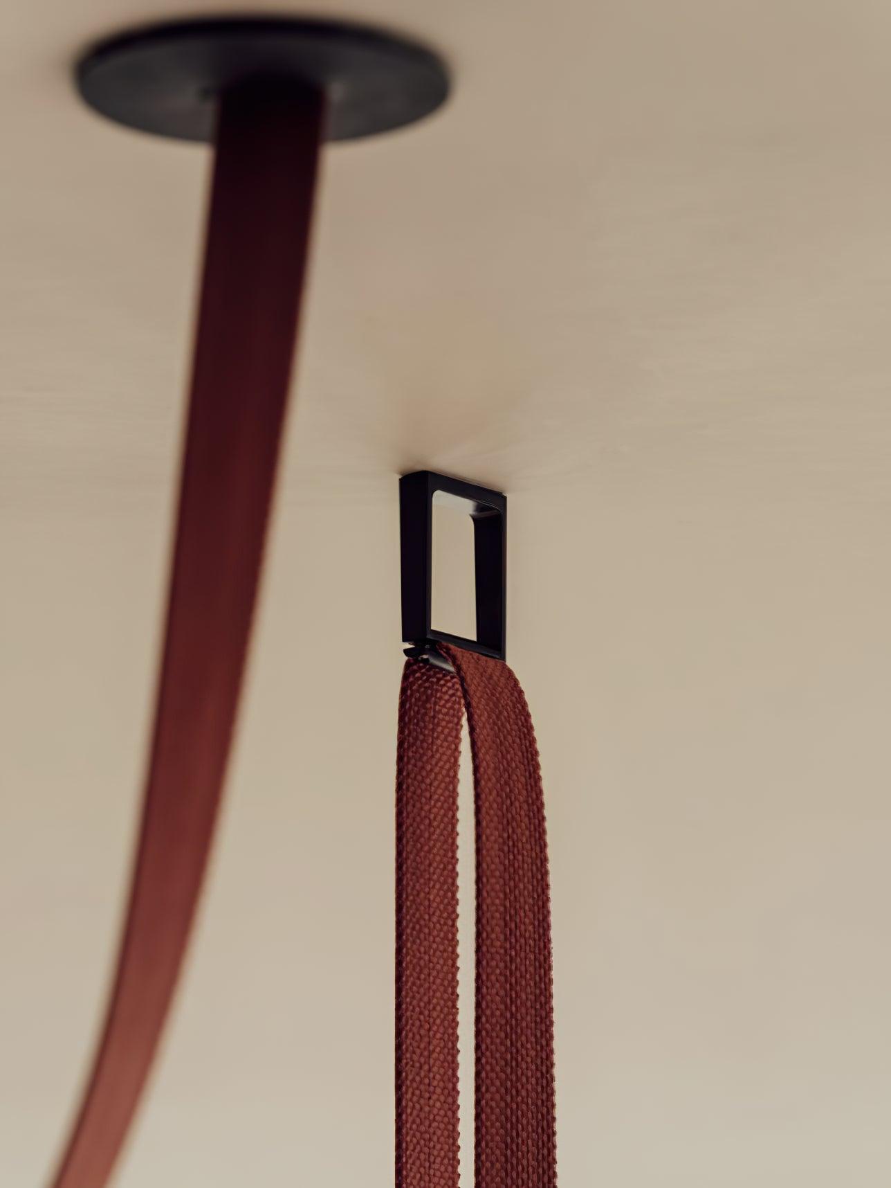 Belts Combination Canvas Pendant Light detail view 7