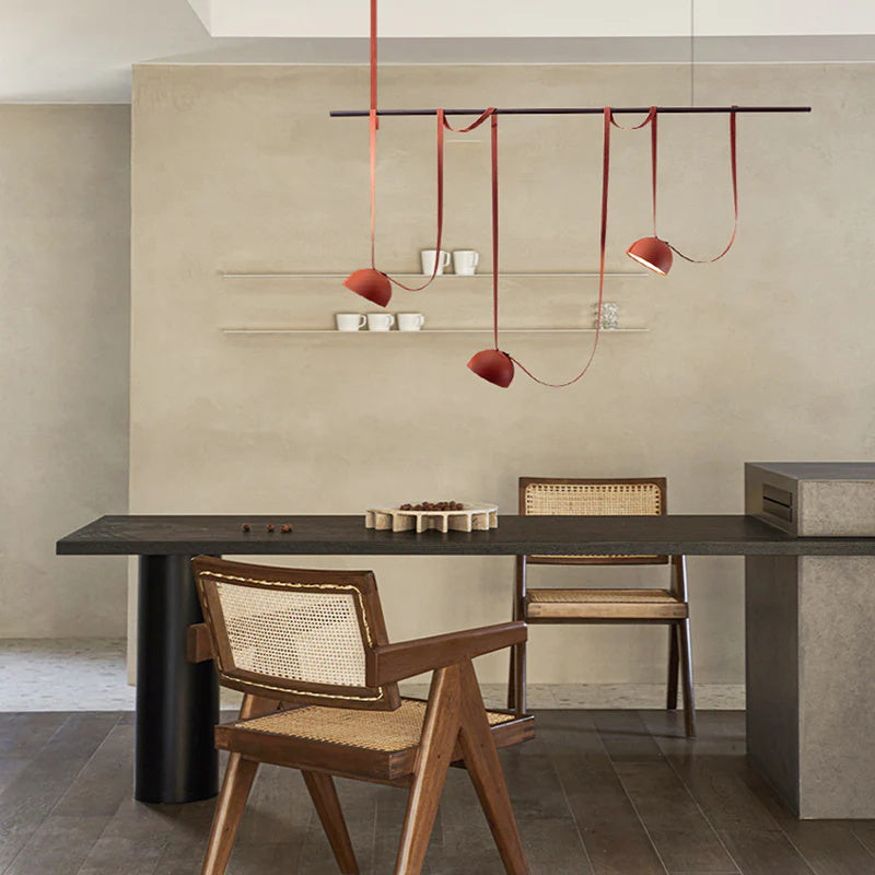 Belts Combination Canvas Pendant Light detail view 10