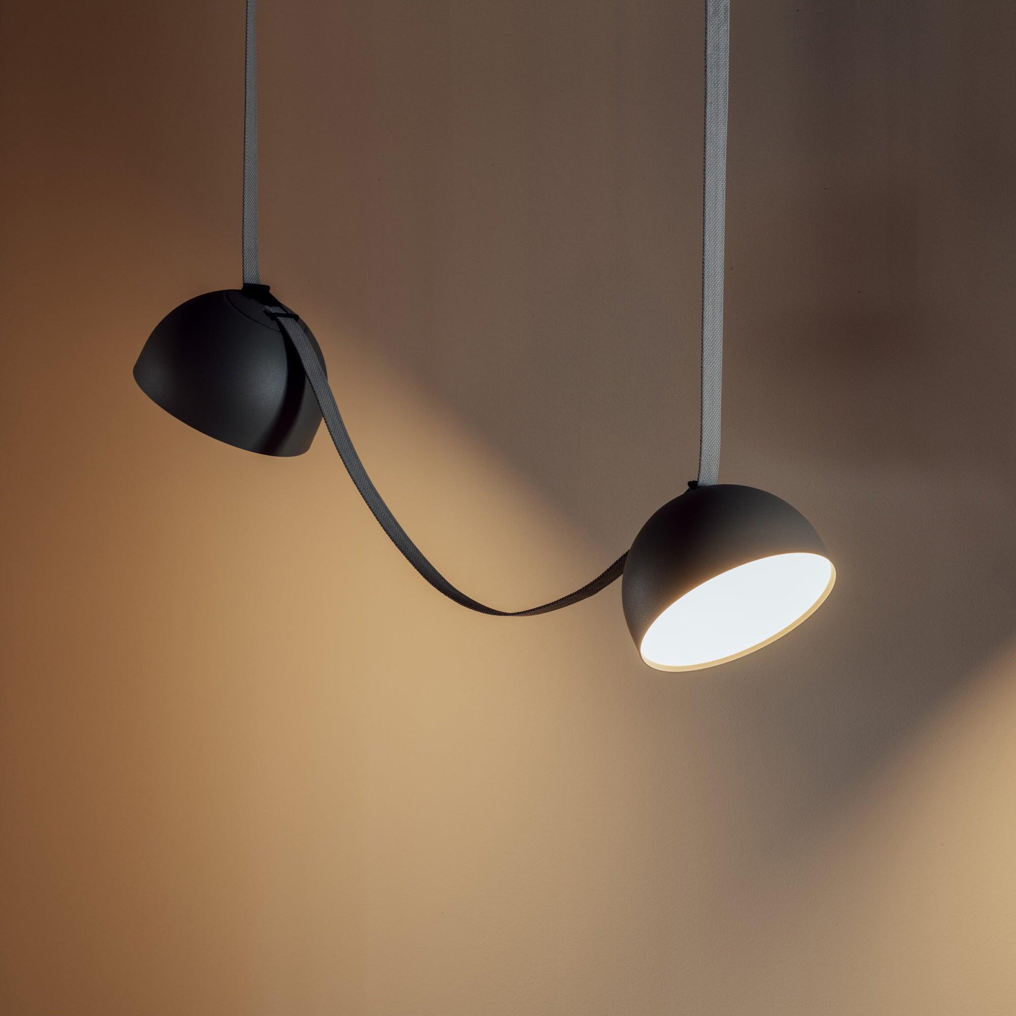 Belts Combination Canvas Pendant Light detail view 2