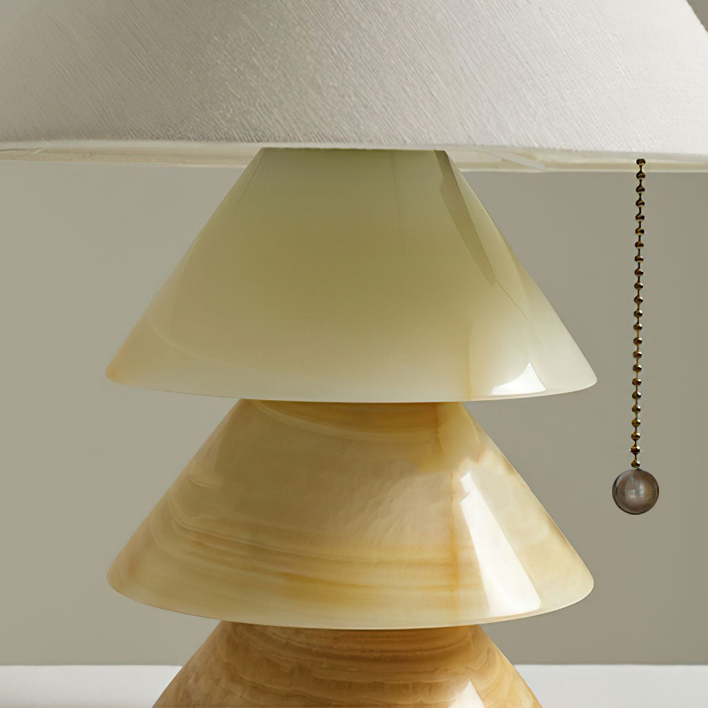 Pyramid Glow Table Lamp 11.4