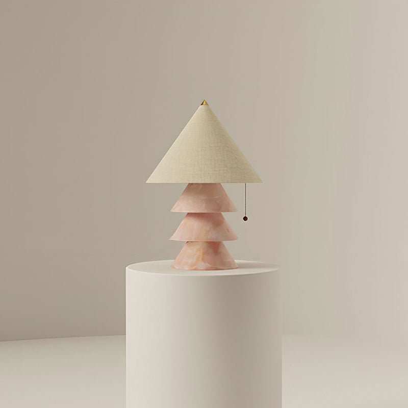 Pyramid Glow Table Lamp 11.4